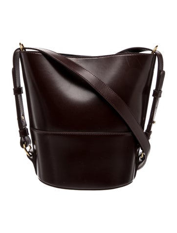 Leather Bucket Bag
