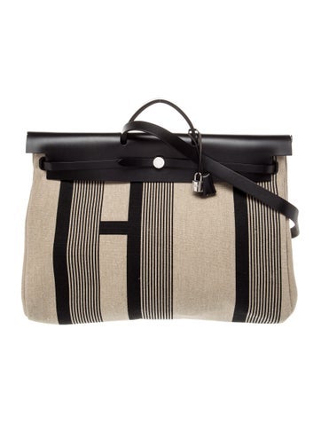 Hermes Toile de Camp H Vibration Herbag Zip 50