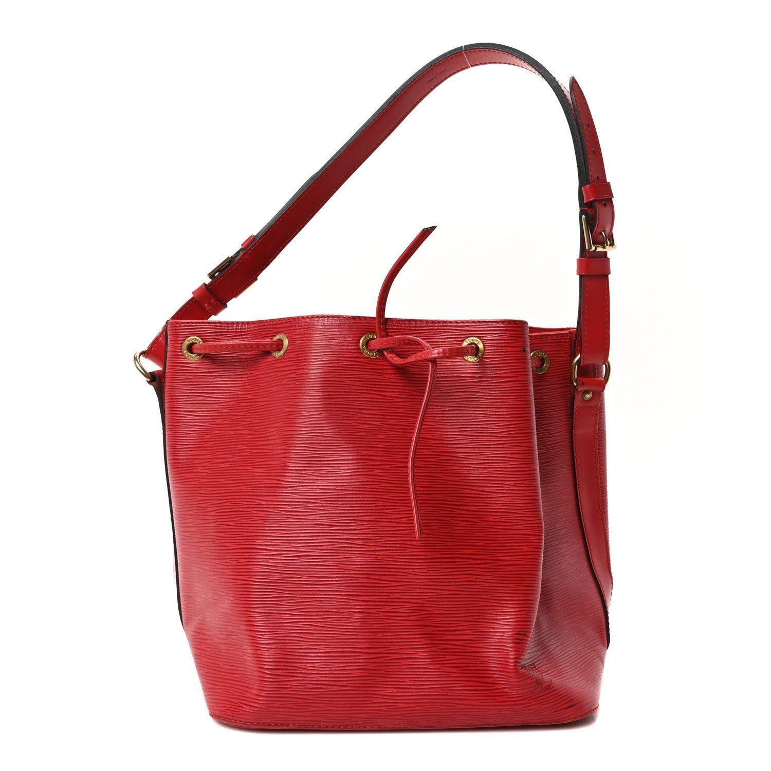 Louis Vuitton Louis Vuitton Epi Petit Noe Castillan Red