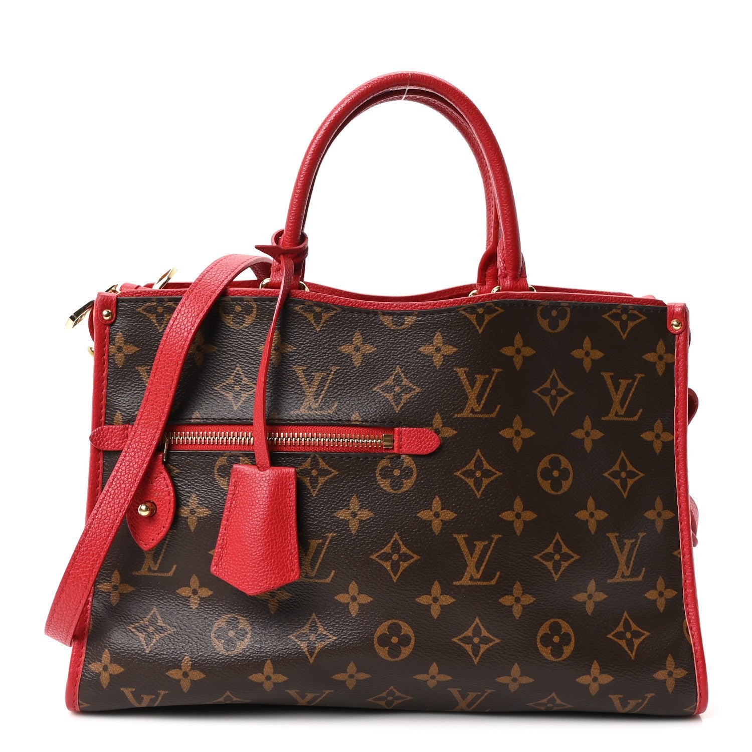 Louis Vuitton Monogram Popincourt PM Red