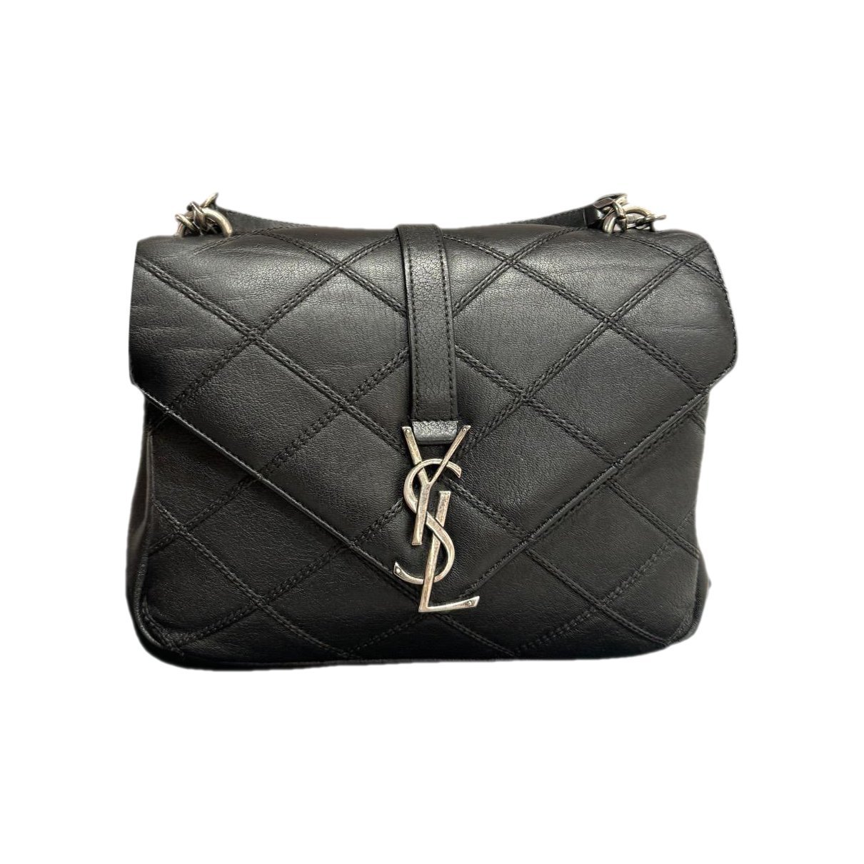 Collége monogramme leather handbag