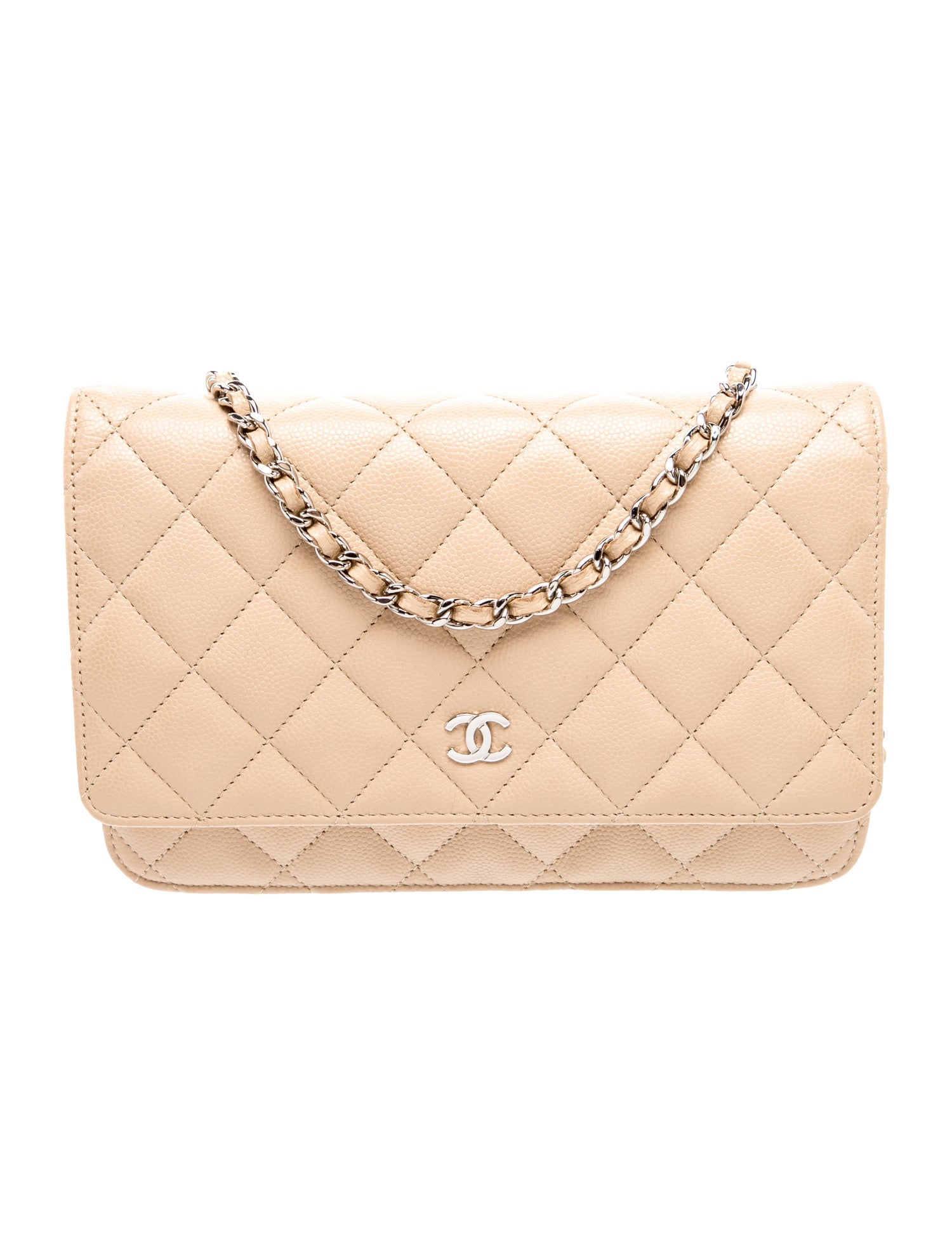 Classic Quilted Wallet On Chain