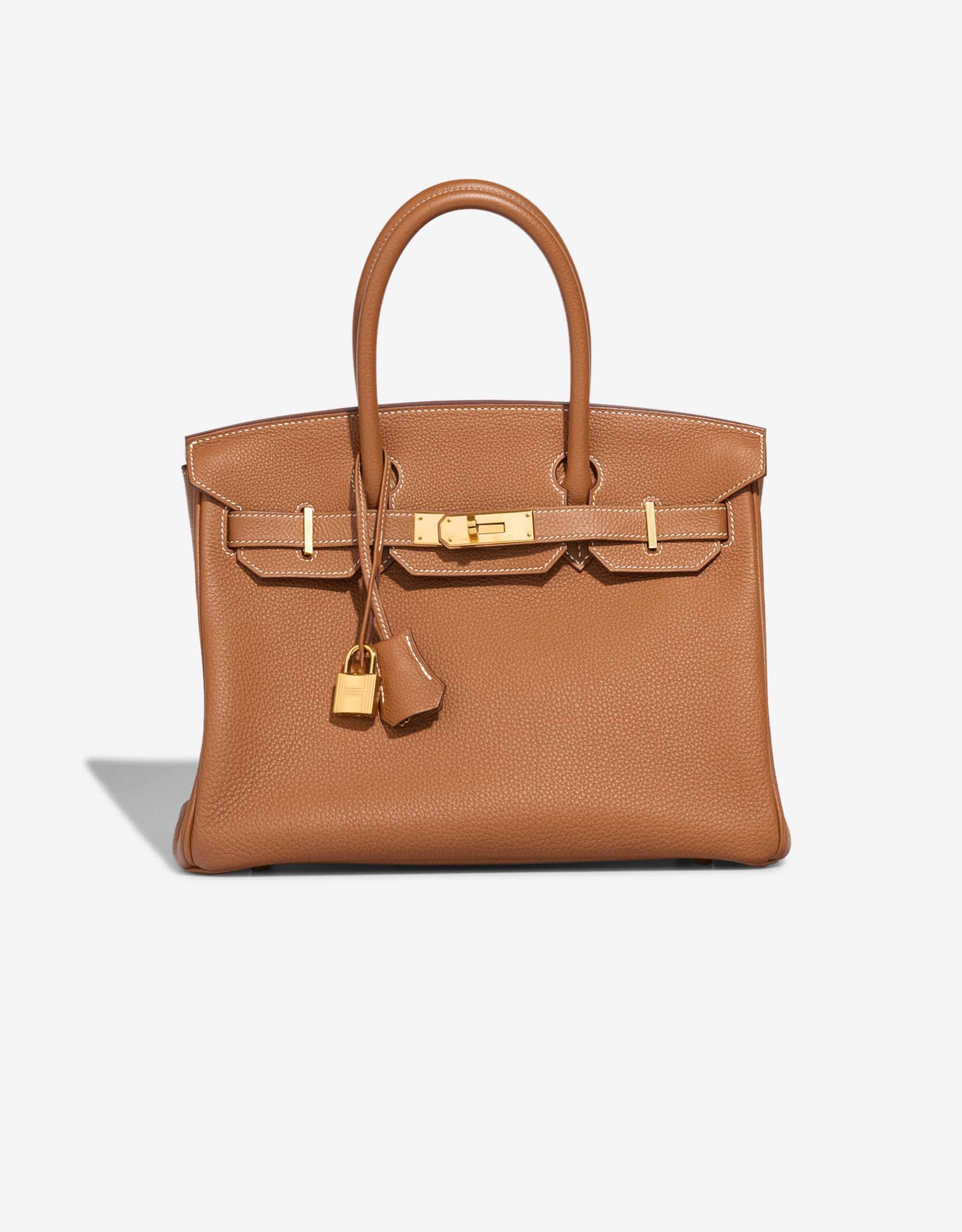 Hermes 
		Birkin 30 Togo Gold    