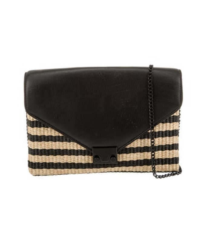 Loeffler Randall Randall Raffia Minaudiere