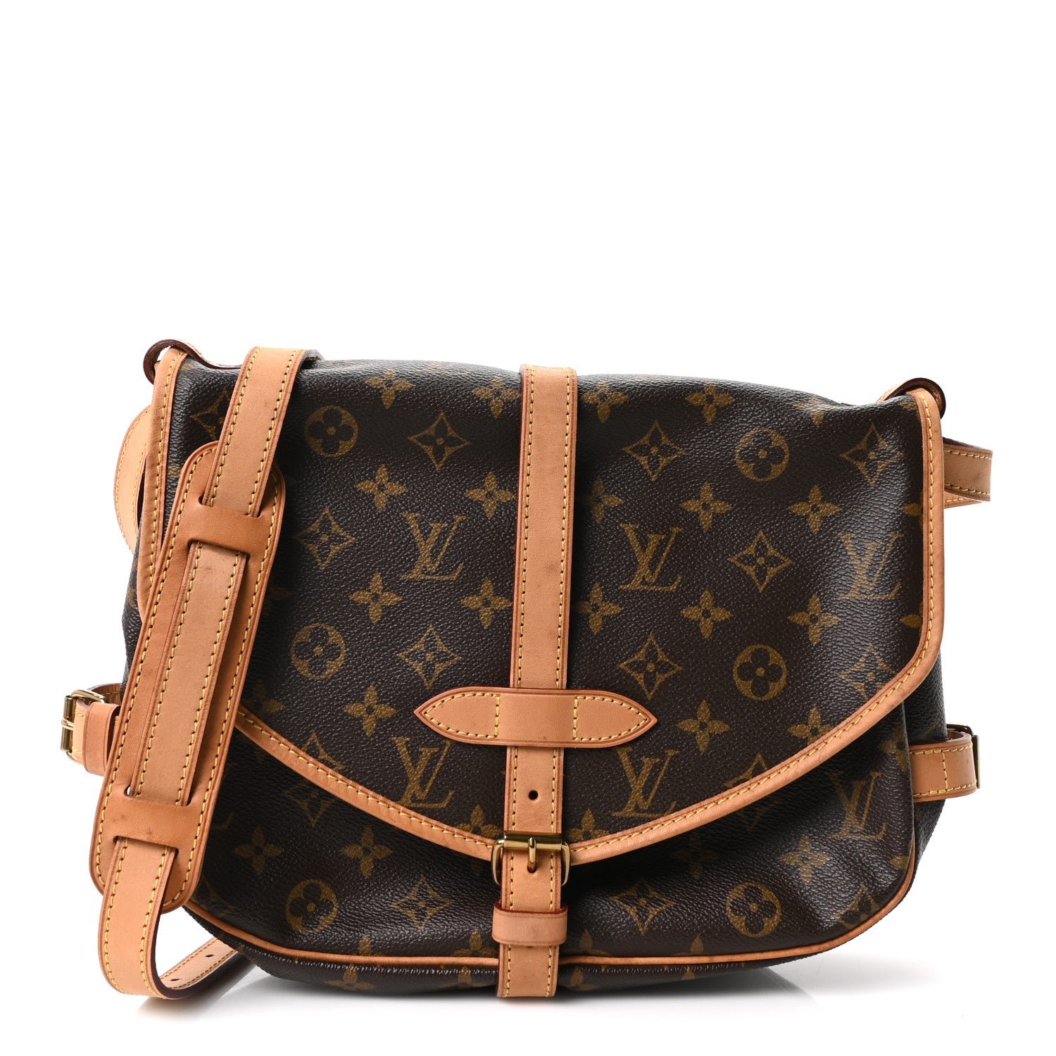Louis Vuitton Monogram Saumur 30