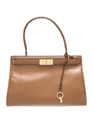 Leather Top Handle Bag