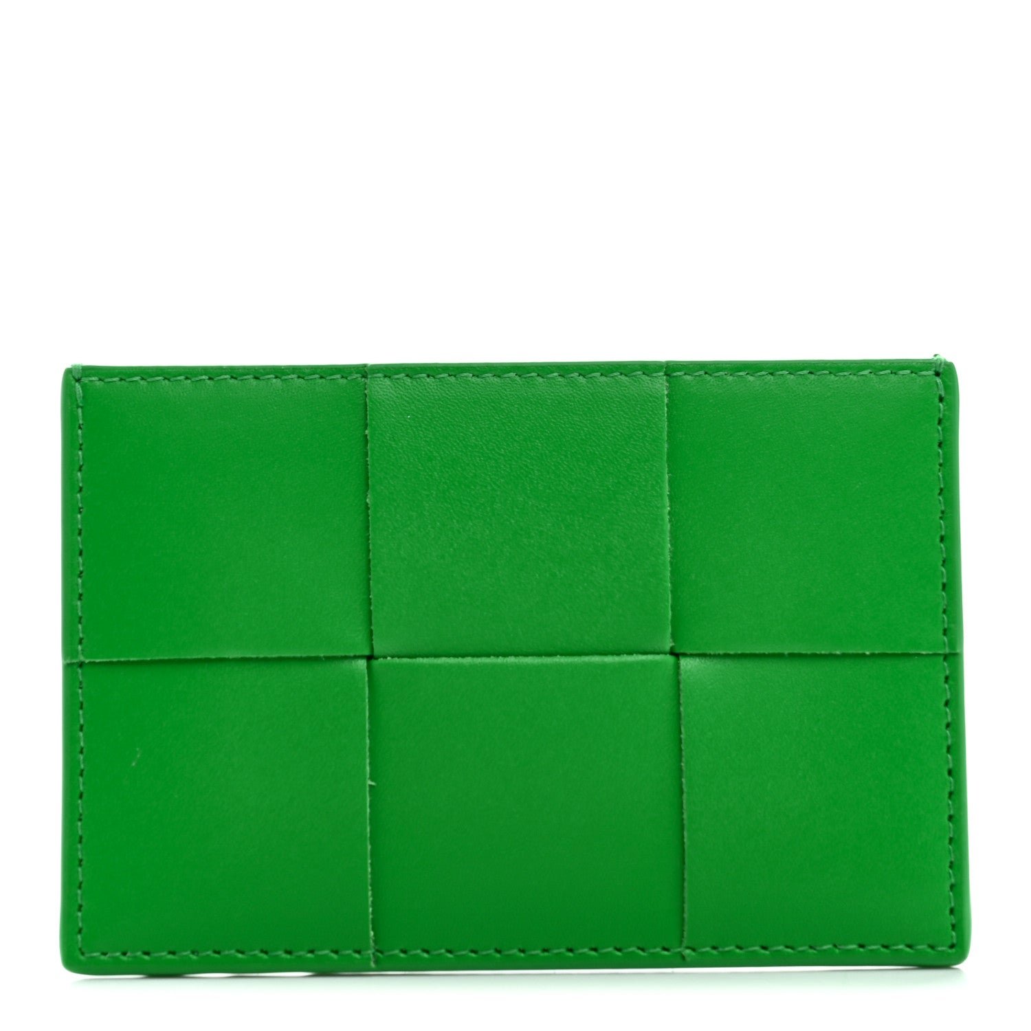 Bottega Veneta Bottega Veneta Nappa Intreccio Cassette Credit Card Holder Parakeet