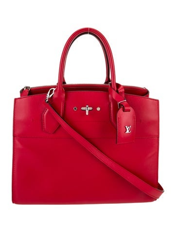 Louis Vuitton Leather City Steamer MM