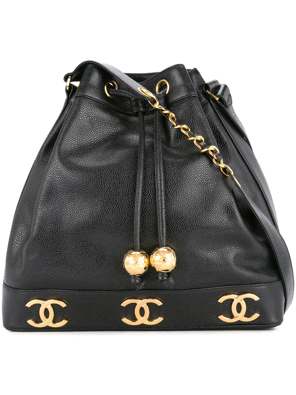 1994-1996 logos drawstring shoulder bag