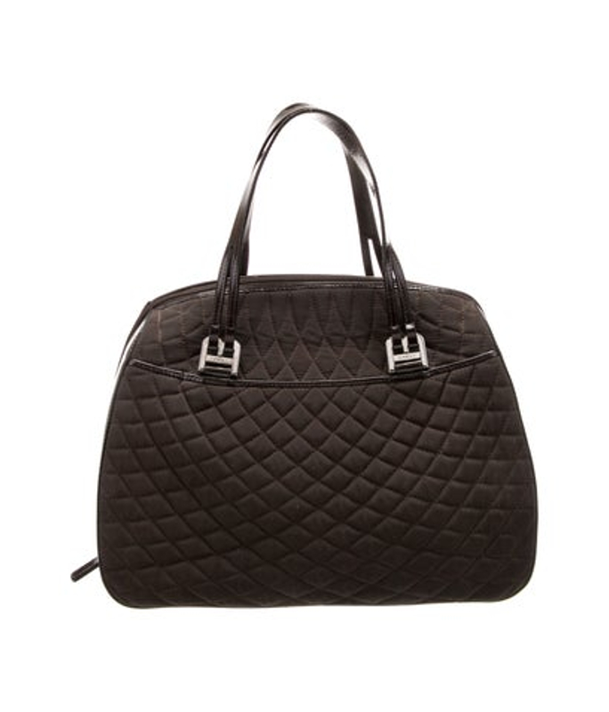 Bally Nylon Top Handle Bag