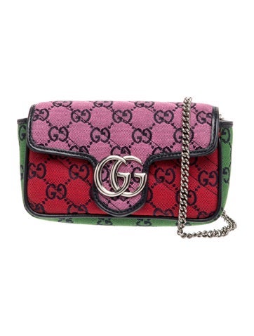 GG Canvas Marmont Super Mini