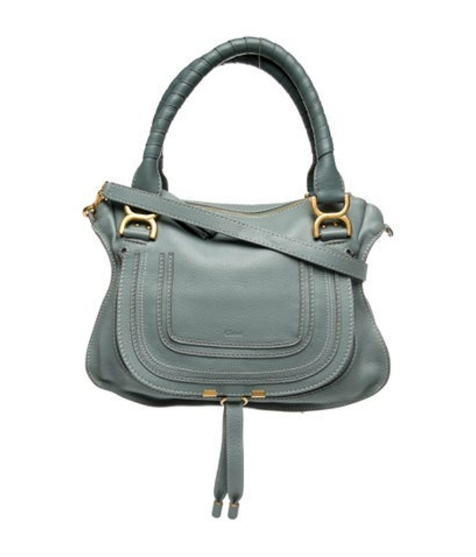 Chloe Leather Marcie Tote Bag Small