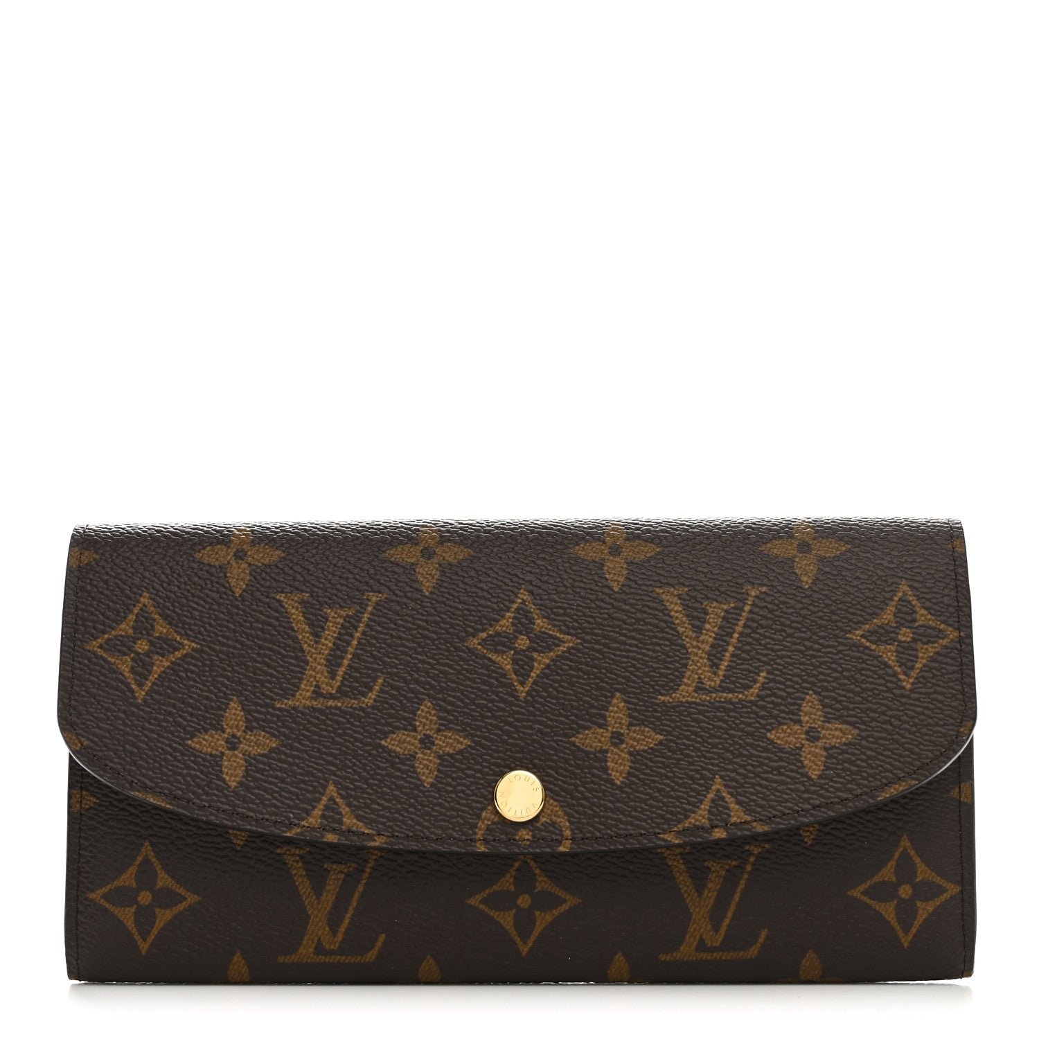Louis Vuitton Monogram Emilie Wallet Rose Ballerine