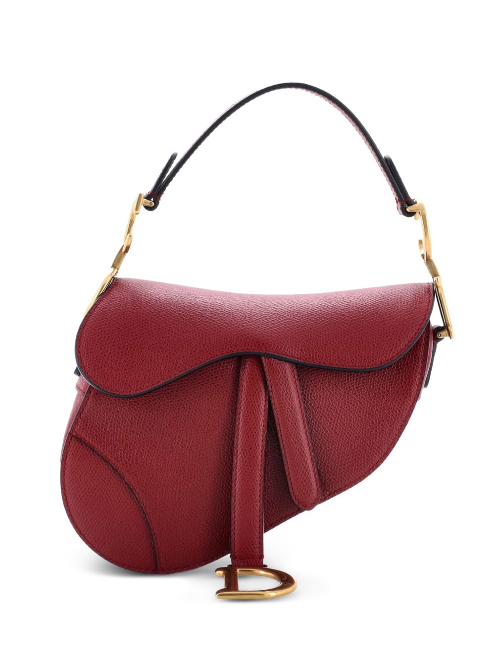 Saddle Handbag Leather Mini shoulder bag
