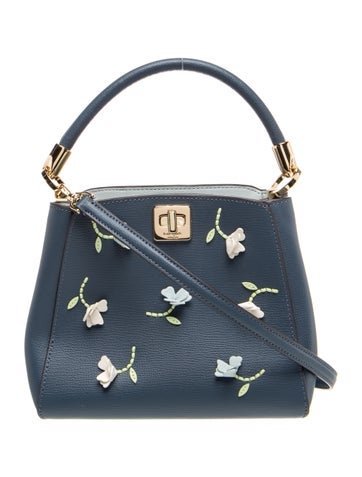 Leather Top Handle Bag