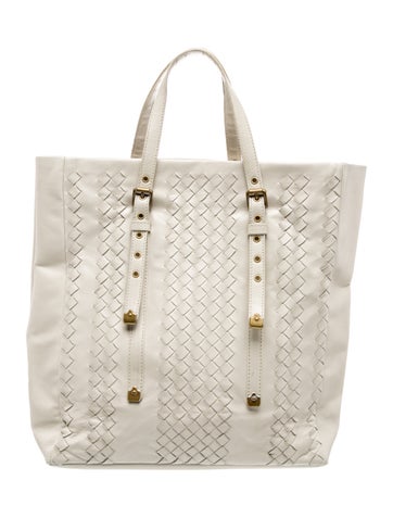 Intrecciato Intrecciato Leather Vertical Tote