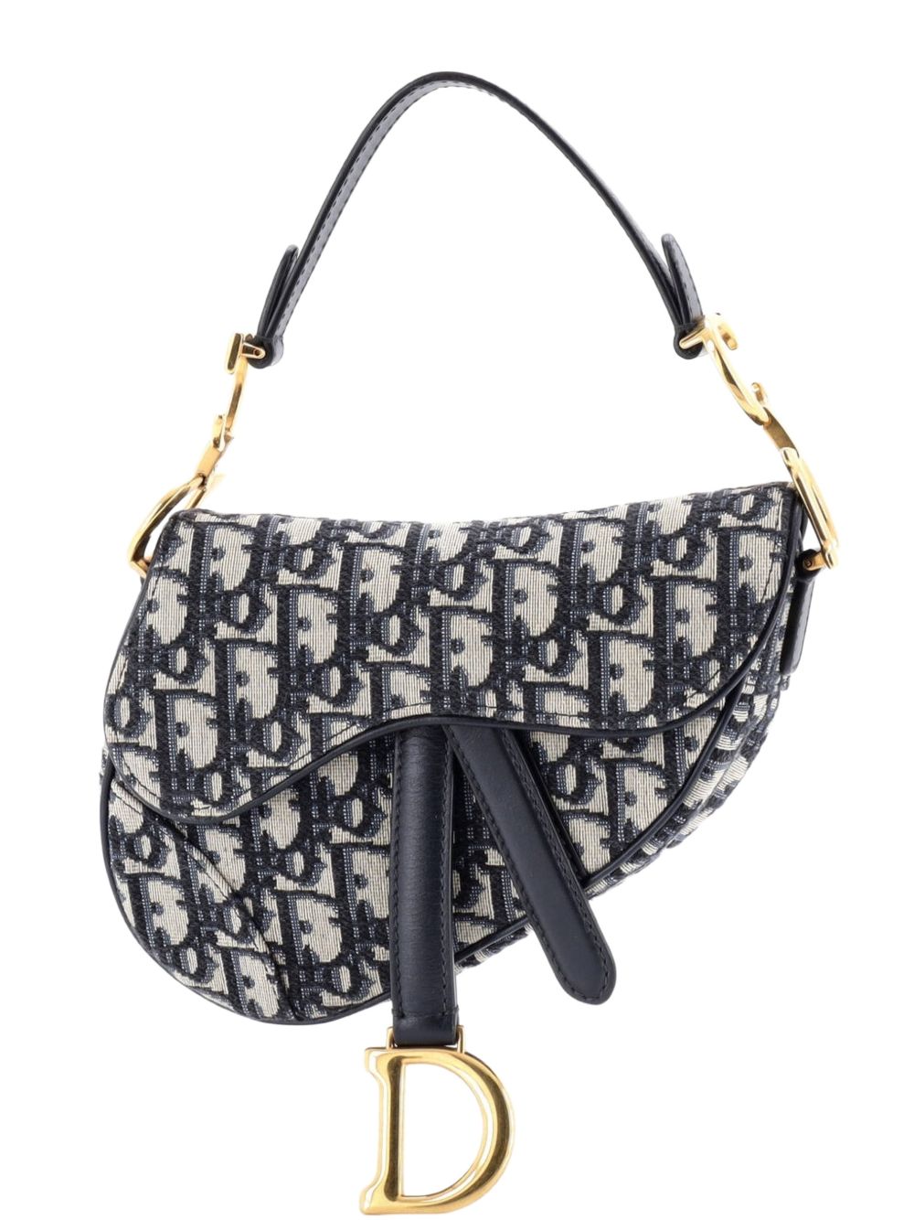 Saddle Handbag Oblique Canvas Mini shoulder bag