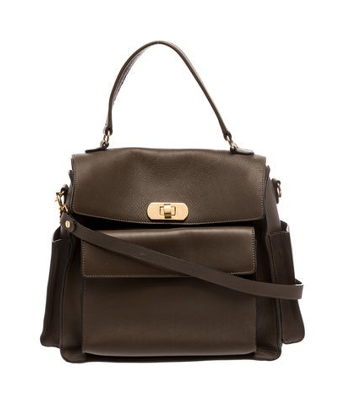 Marni Leather Top Handle Bag
