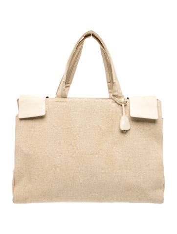 Prada Canvas Shoulder Bag