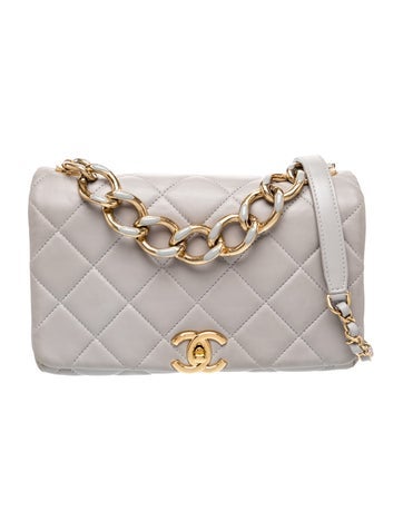 Color Match Flap Bag