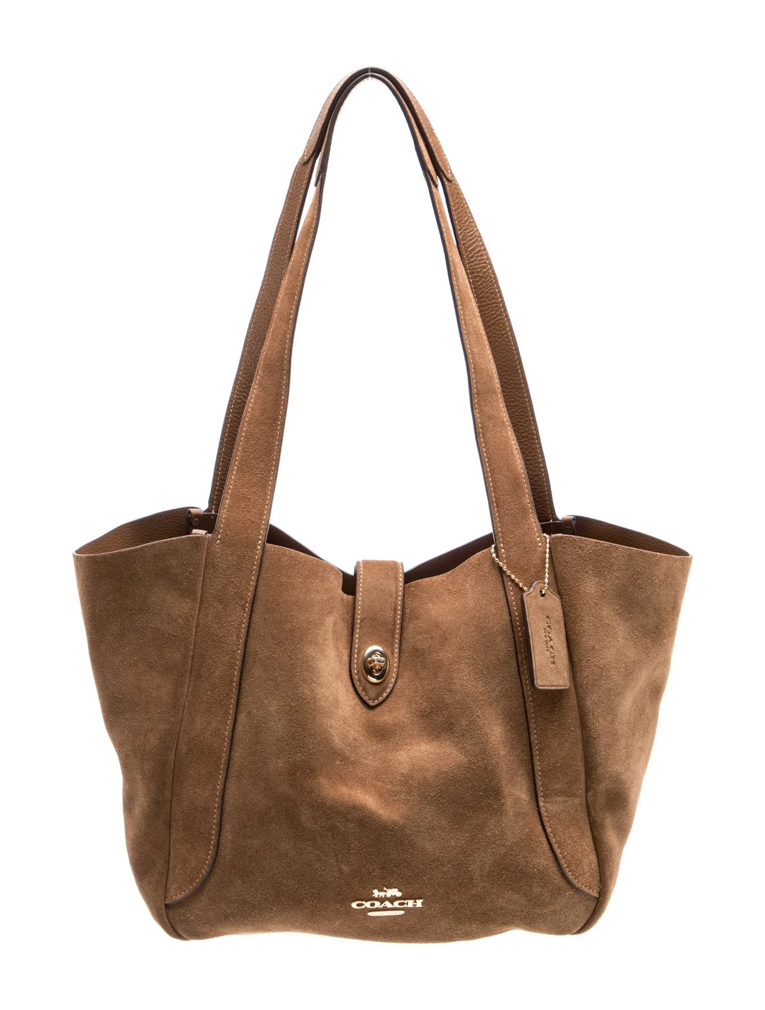 Suede Shoulder Bag