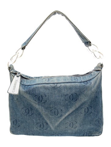 Denim CC Hobo
