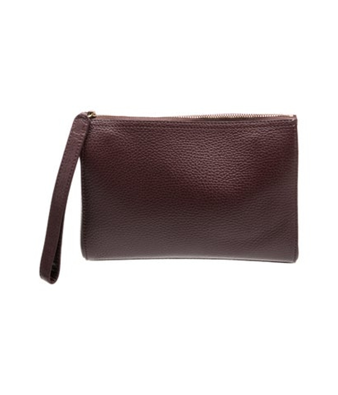 Cuyana Leather Clutch