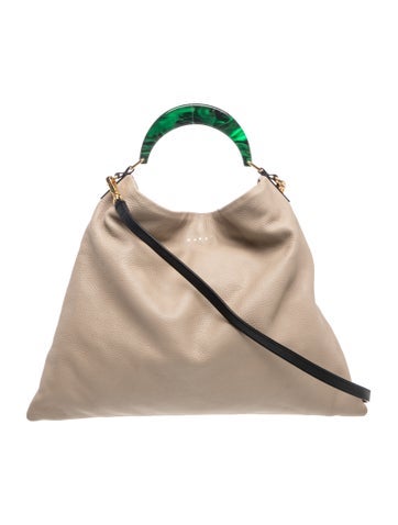 Leather Top Handle Bag
