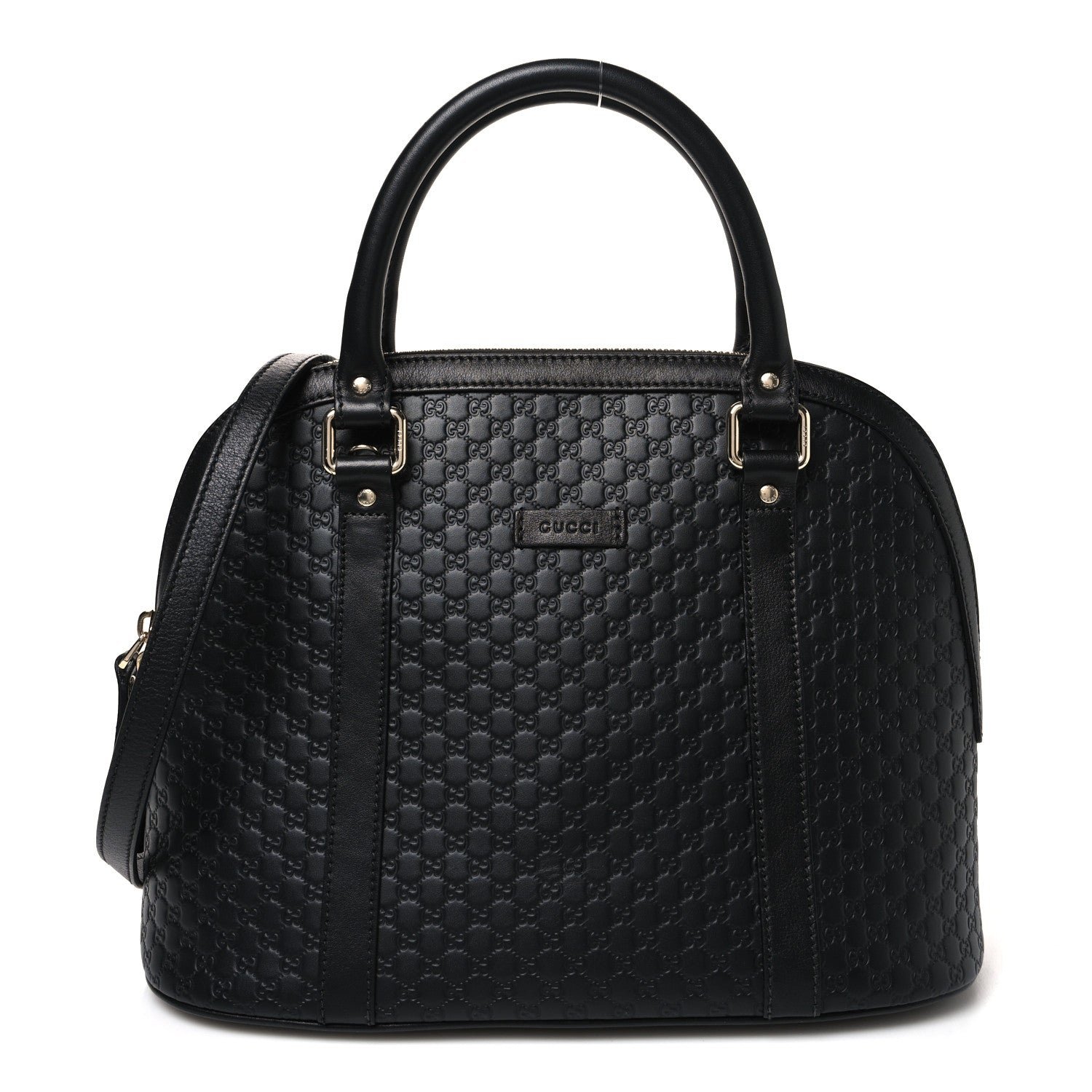 Gucci Microguccissima Medium Dome Bag Black