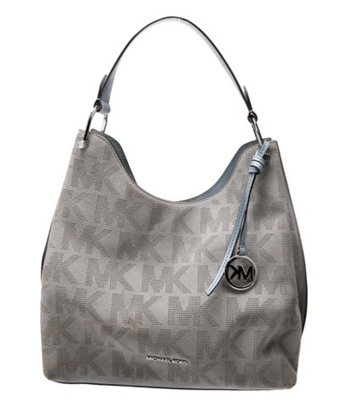 Michael Kors Kors Perforated Monogram Hobo