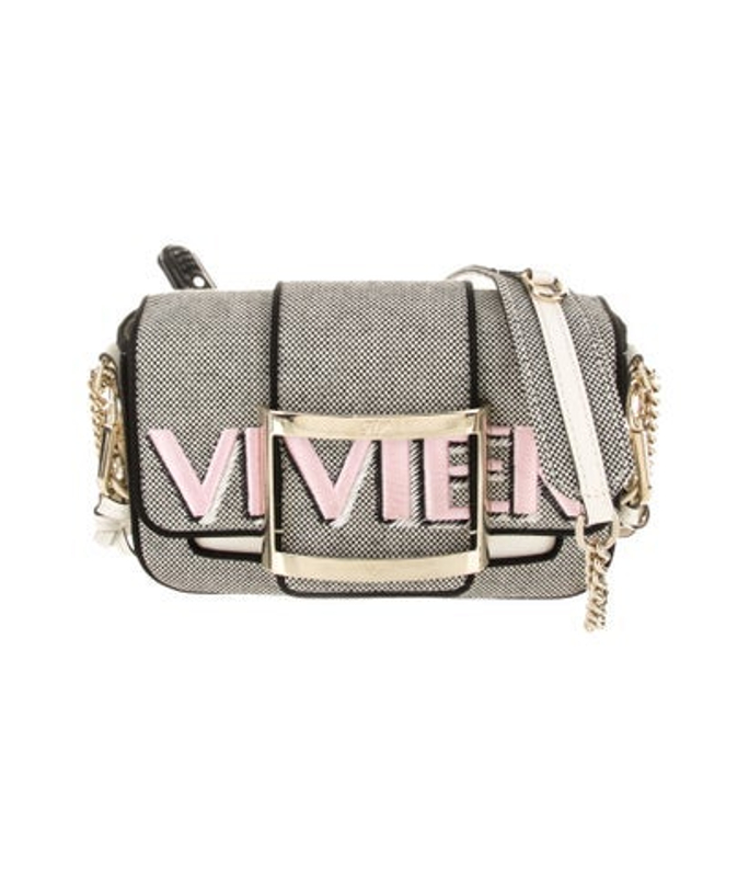 Roger Vivier Vivier Canvas Minaudiere