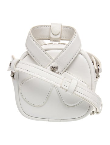 Courreges Leather Crossbody Bag