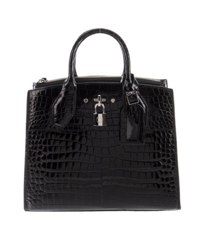 Louis Vuitton Vuitton Crocodile City Steamer Pm