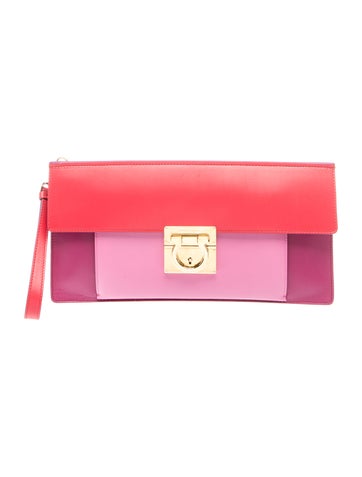 Leather Clutch w/ Tags