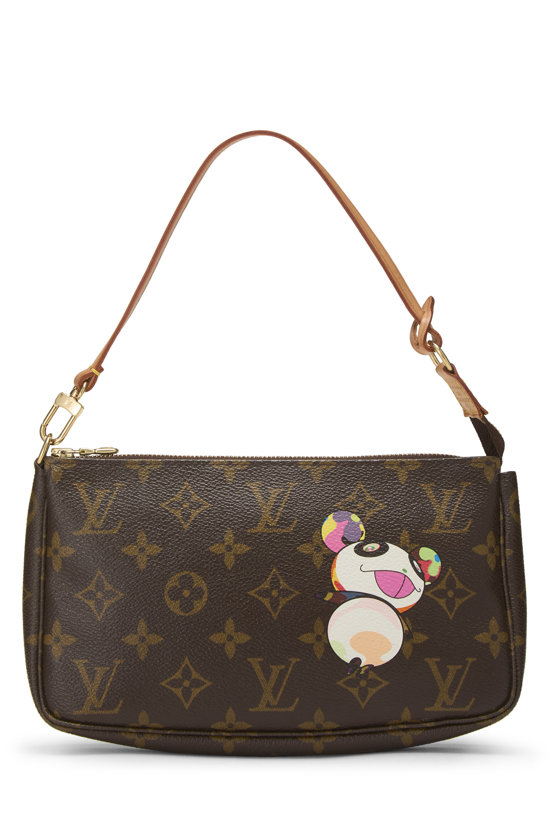 Louis Vuitton Takashi Murakami x Louis Vuitton Monogram Canvas Panda Pochette Accessoires