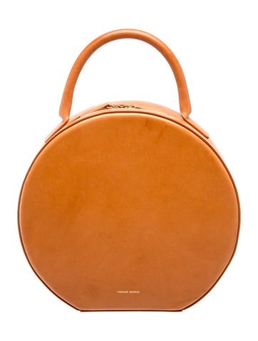 Leather Top Handle Bag