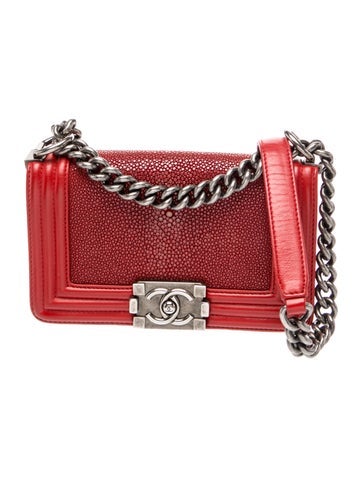 Small Galuchat Boy Bag