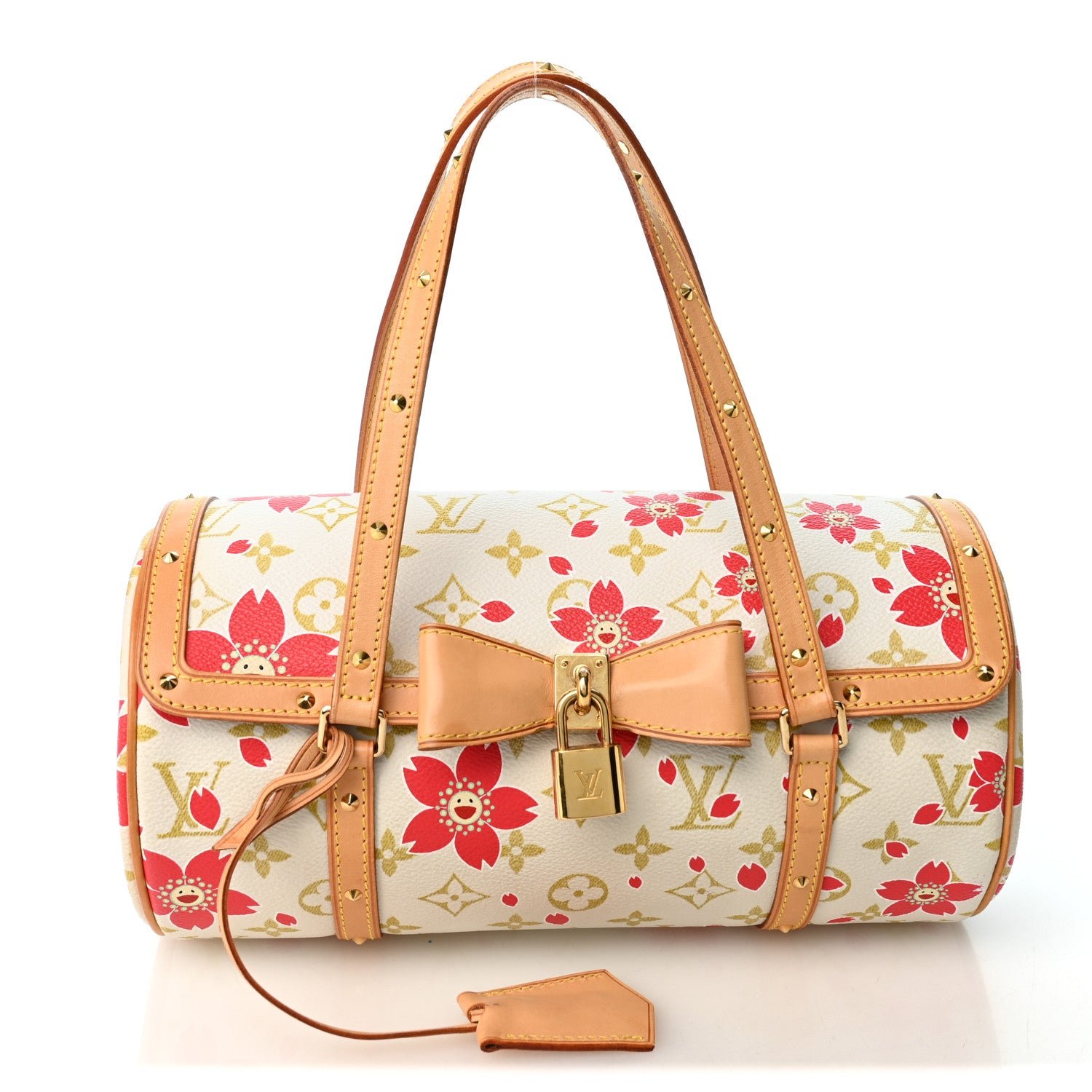 Louis Vuitton Louis Vuitton Monogram Cherry Blossom Papillon Red Creme