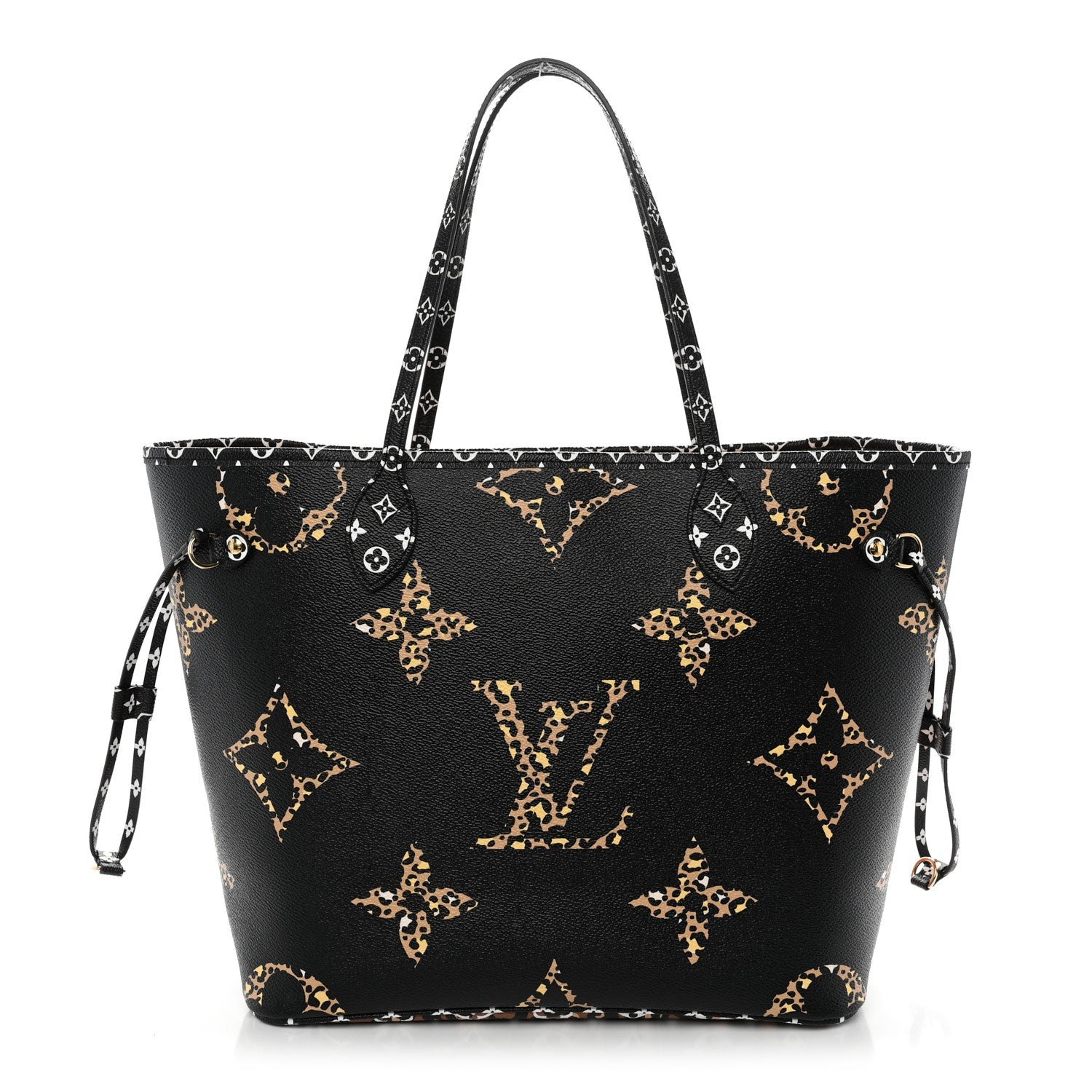 Louis Vuitton Monogram Giant Jungle Neverfull MM Black