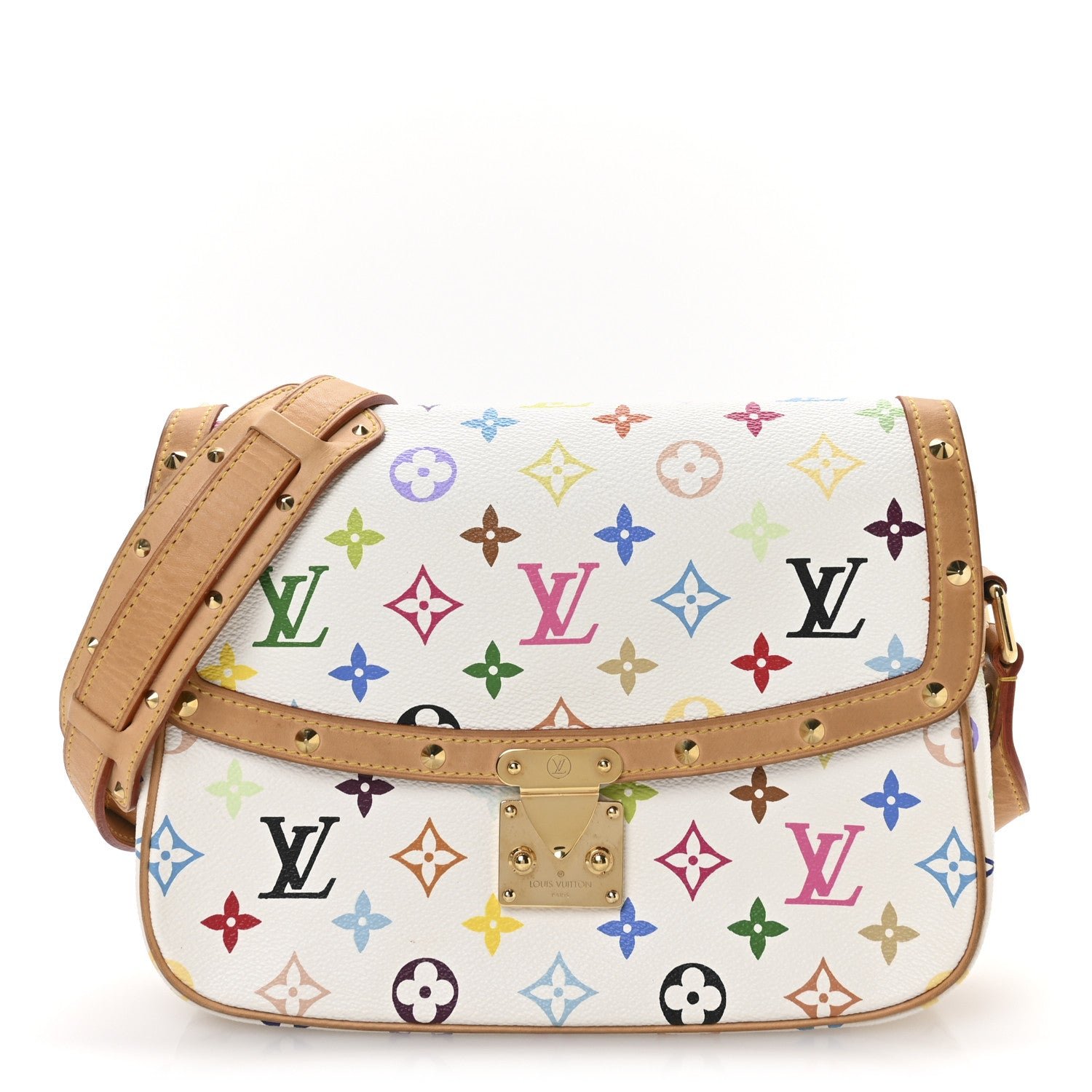 Louis Vuitton Monogram Multicolor Sologne White