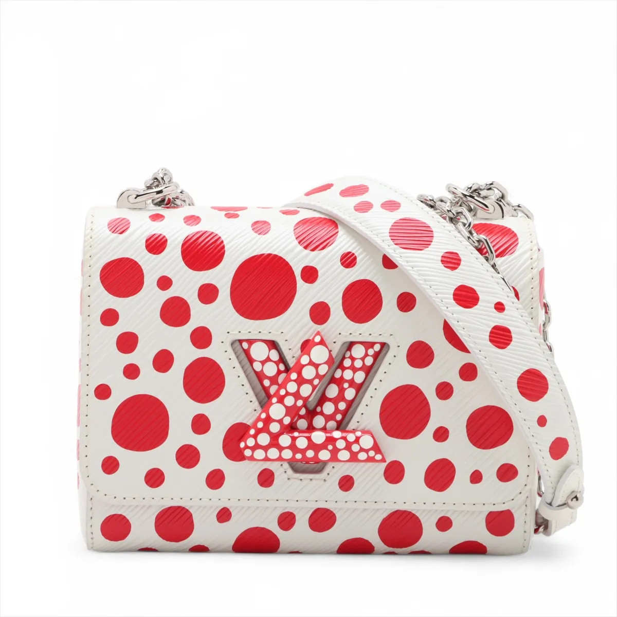 Louis Vuitton x Yayoi Kusama Infinity dots Twist PM white x red There was an RFI