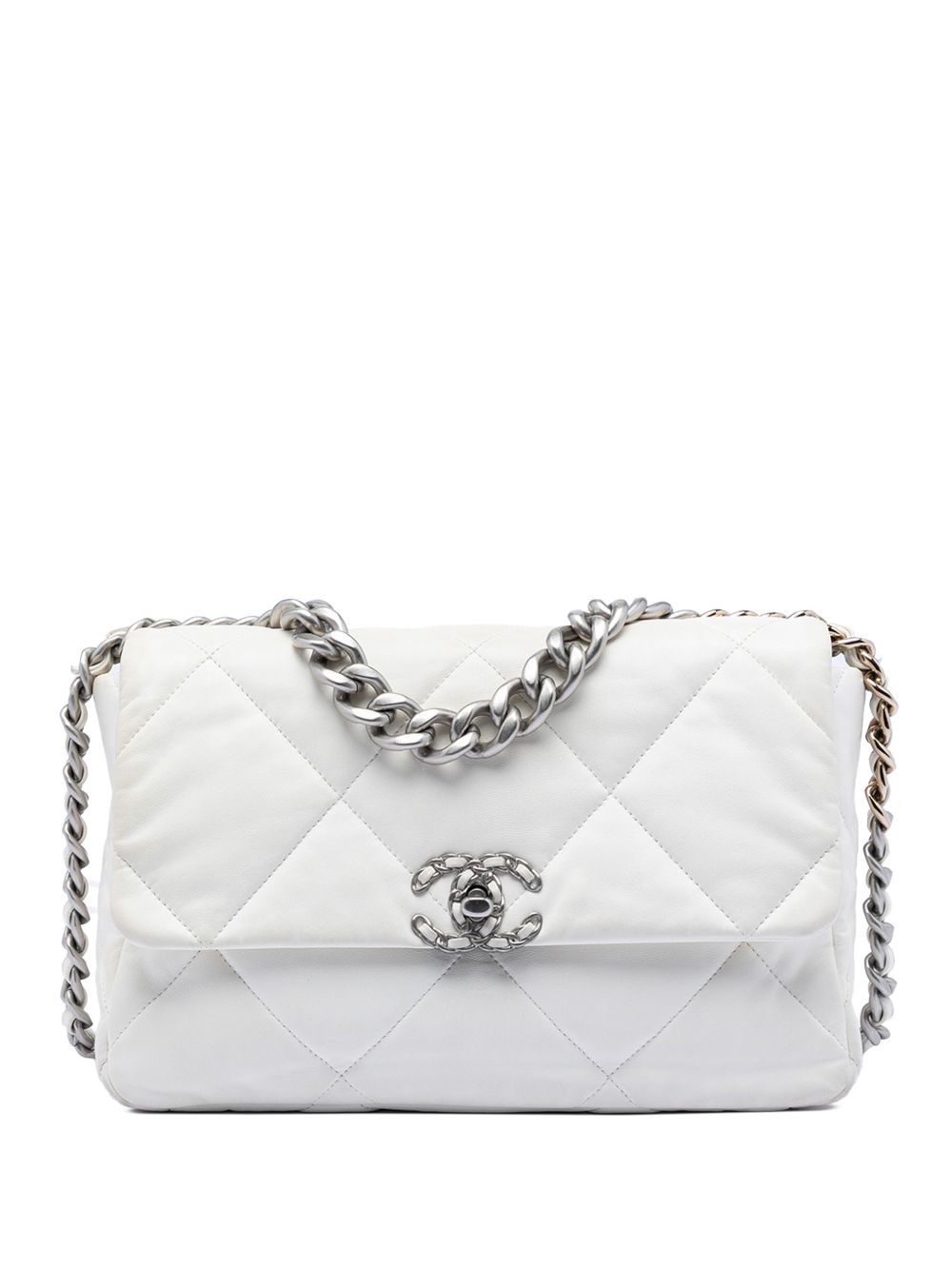 2021-2025 Large Lambskin 19 Flap satchel