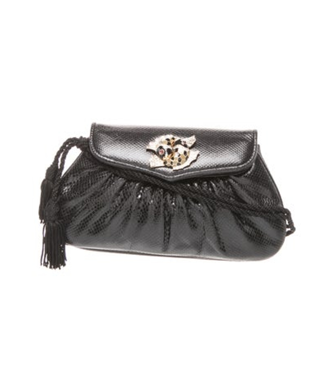 Judith Leiber Leiber Lizard Shoulder Bag