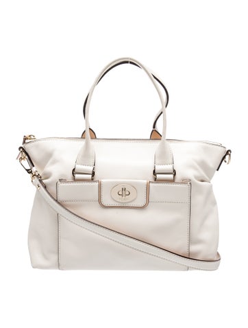 Leather Top Handle Bag