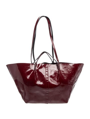 Patent Leather Shoulder Bag