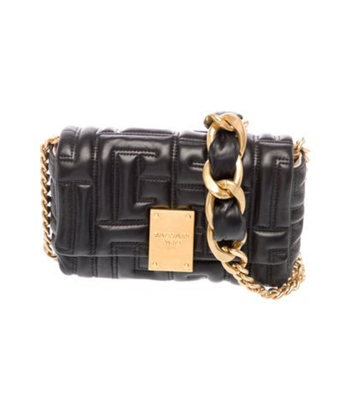 Balmain Quilted Evening Bag
