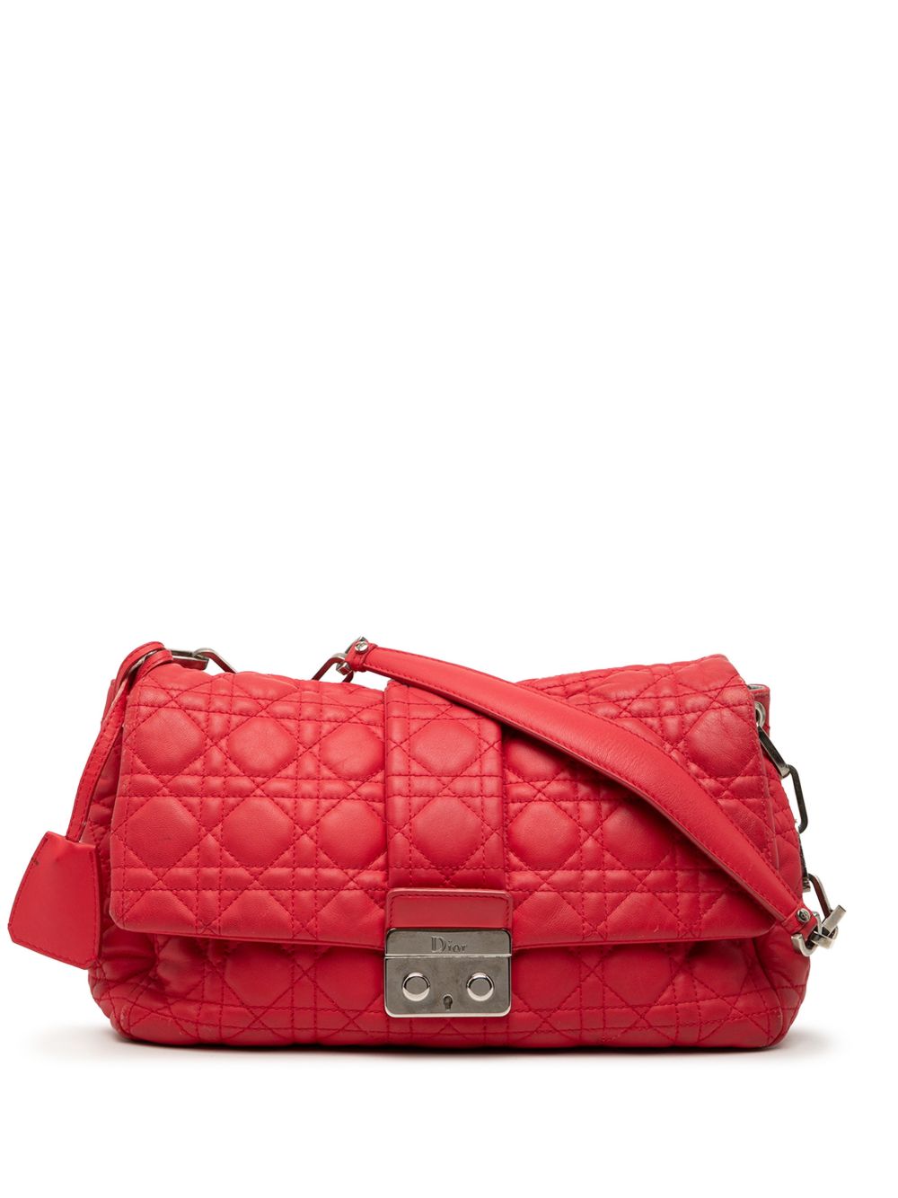 2011 Lambskin Cannage New Lock shoulder bag
