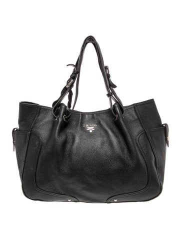 Prada Vitello Daino Leather Shoulder Bag