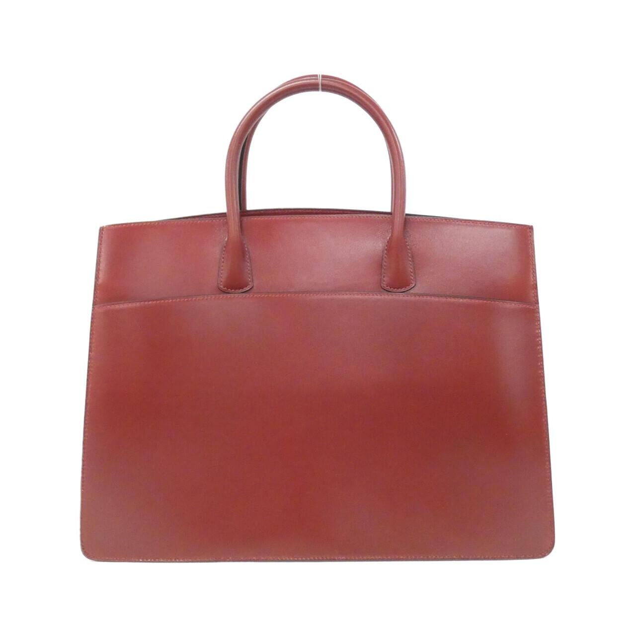Vintage Hermès White Bass GM Bag
