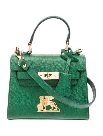MCM Leather Shoulder Bag